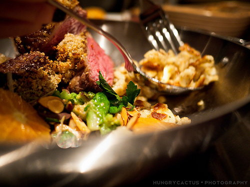 Herb Crusted Lamb Sirloin at Ad Hoc, Yountville, CA